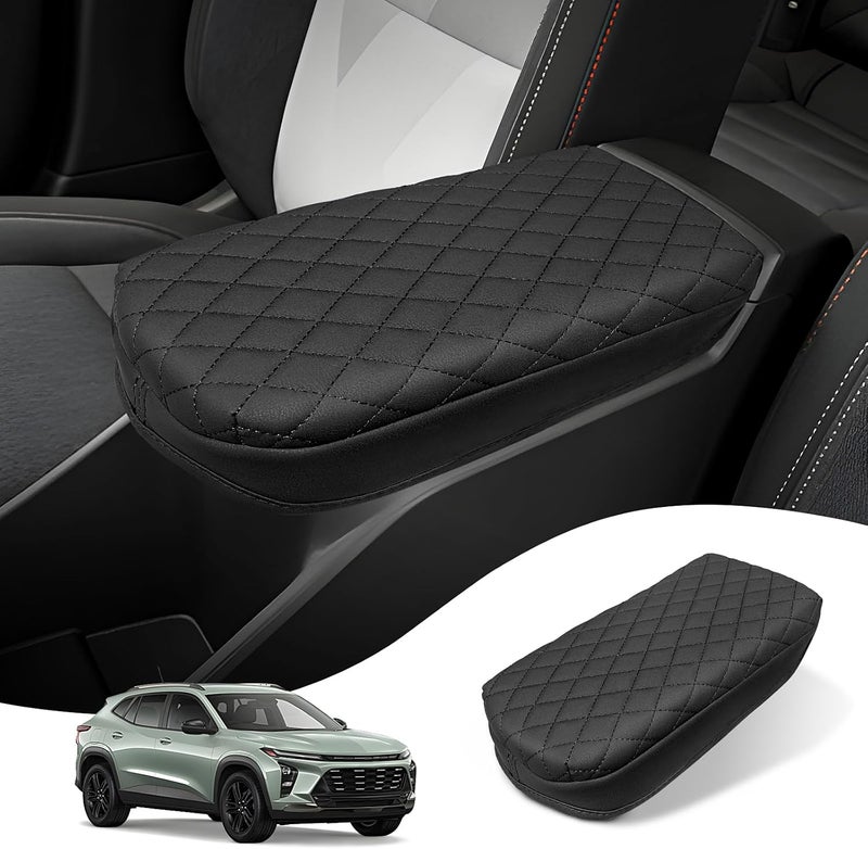 Rilsen Car Center Console Cover Armrest Cover for 2024 2025 2026 Chevy Trax, Armrest Cover Center Console Pad Interior Accessories Car Armrest Seat Box Cover Protector - Image 1
